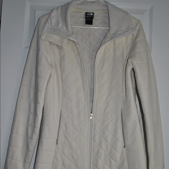 The North Face Jackets & Blazers - NorthFace jacket. Cream color. Size M. Fall like jacket not winter. Barely worn.